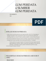 Hukum Perdata Dan Sumber Hukum Perdata Pert Ke 2-1