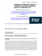Mind and Heart of The Negotiator 6Th Edition Leigh Thompson Solutions Manual Full Chapter PDF