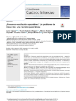 ¿Prono en Ventilación Espontánea Un Problema de Inducción Una Revisión