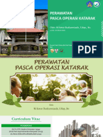 Perawatan Pasca Operasi Katarak