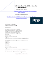 Filedate - 95download Mis Essentials 4Th Edition Kroenke Test Bank Full Chapter PDF