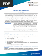 MS-900T01-A Microsoft 365 Fundamentals