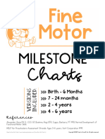 Fine Motor Milestones