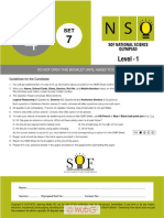 Nso Level1 Class 4 Set 7