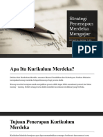 Strategi Penerapan Merdeka Mengajar