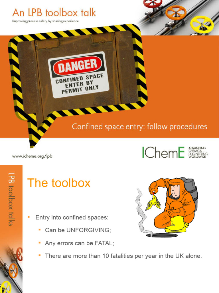 Confined Space Entry Follow Procedures Pdf