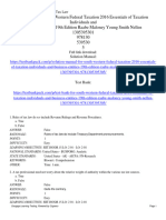 Test Bank For South Western Federal Taxation 2016 Essentials of Taxation Individuals and Business Entities 19Th Edition Raabe Maloney Young Smith Nellen 1305395301 9781305395305 Full Chapter PDF