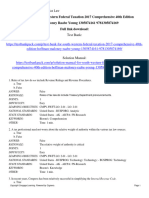 Test Bank For South Western Federal Taxation 2017 Comprehensive 40Th Edition Hoffman Maloney Raabe Young 1305874161 9781305874169 Full Chapter PDF