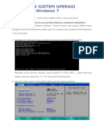Cara Install Windows 7 Manual