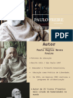 Apresentação Paulo Freire