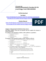 Test Bank For Statistical Reasoning For Everyday Life 5Th Edition Bennett Briggs Triola 9780134494043 Full Chapter PDF