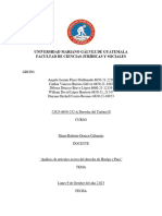 Análisis Del Derecho de Huelga y El Paro