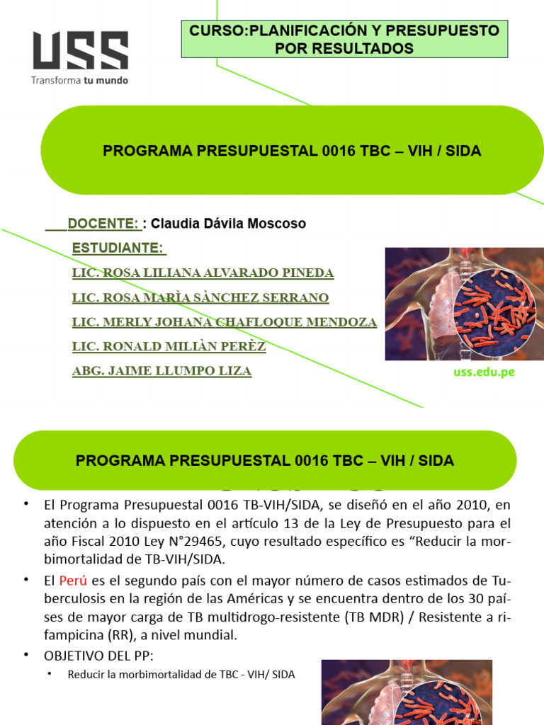 Trabajo Final TBC PP 16 | PDF | Tuberculosis | Medicina