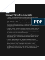 Copywriting Frameworks