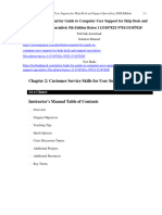 Solution Manual For Guide To Computer User Support For Help Desk and Support Specialists 5Th Edition Beisse 113318782X 9781133187820 Full Chapter PDF