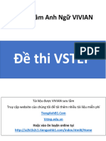 De Thi Vstep