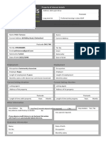 Michaels Property Correct Form