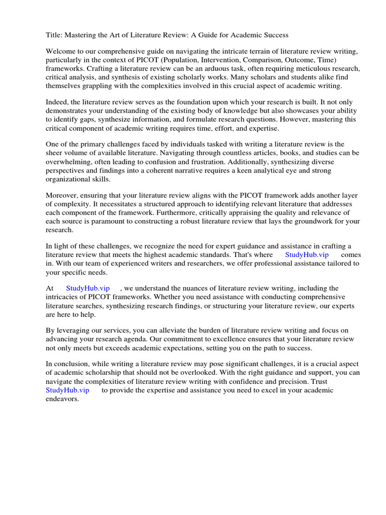 picot-literature-review-worksheet-pdf