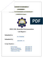 Bio Intrumentation Lab 01