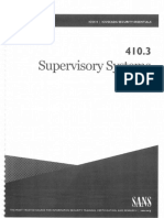 410.3 - Supervisory Systems