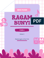 Ragam Bunyi Seni Musik Kelas 2