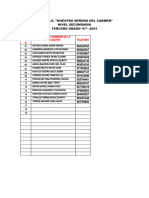 Lista 2 de 3 C A 3 F