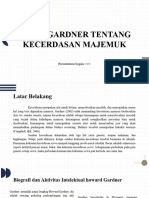 Teori Gardner Tentang Kecerdasan Majemuk, Kel 9.