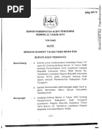 Qanun Aceh Tenggara No.22 Tahun 2010 Tentang Kute