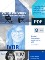 (Pub) TUV SUD - Technical Documentation According To The IVDR