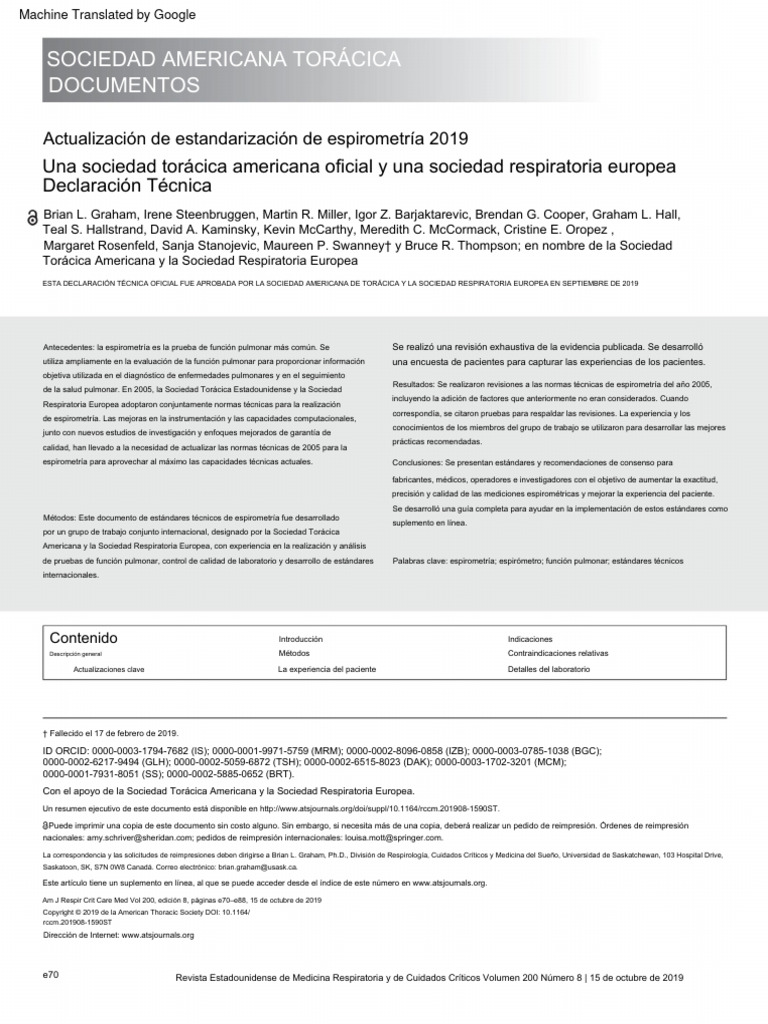 Graham-Et-Al-2019-Standardization-Of-Spirometry-2019-Update-An-Official ...
