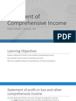 Chapter 2 Statement of Comprehensive Income