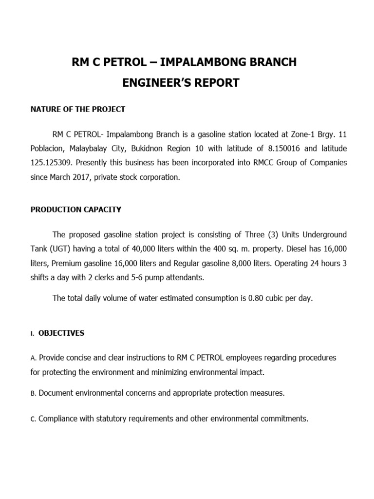 Engineers Report | PDF | Sewage Treatment | Anaerobic Digestion