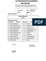 KRS Mahasiswa Fitriani Rahmasita