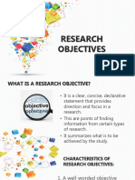 Lesson 9b-Research Objectives