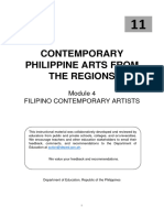 CPAR M4 Week 4 Filipino Contemporary Artists