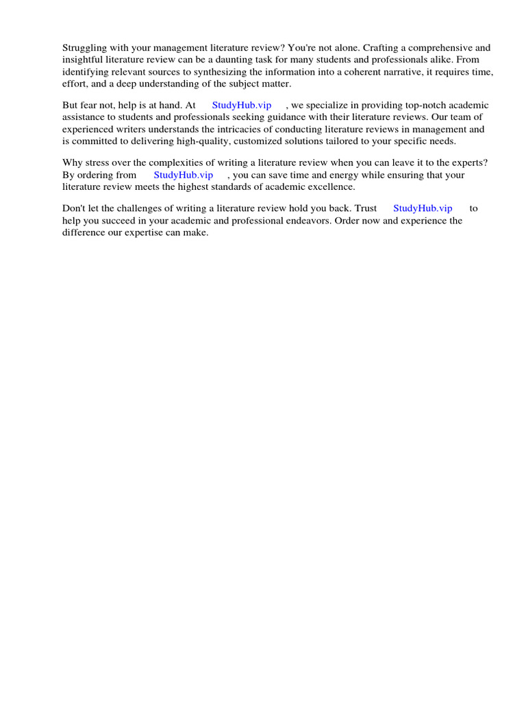 Time Management Review Examples