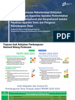 Bappenas - Strategi Perumusan Rekomendasi Kebijakan PKAD