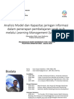 Praktisi - LMS, Analisis Model Dan Kapasitas Jaringan