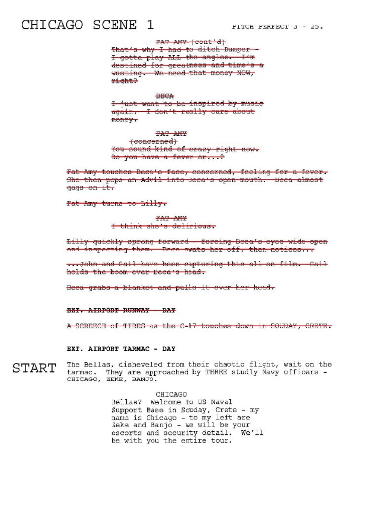 PITCH PERFECT 3 Chicago | PDF