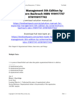 Exploring Management 5Th Edition Schermerhorn Test Bank Full Chapter PDF