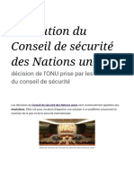 Résolution Du Conseil de Sécurité Des Nations Unies - Wikipédia