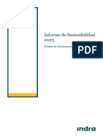 Informe Sostenibilidad 2023 Indra