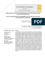 Processos Fluviais e Morfologia em Confluencias de