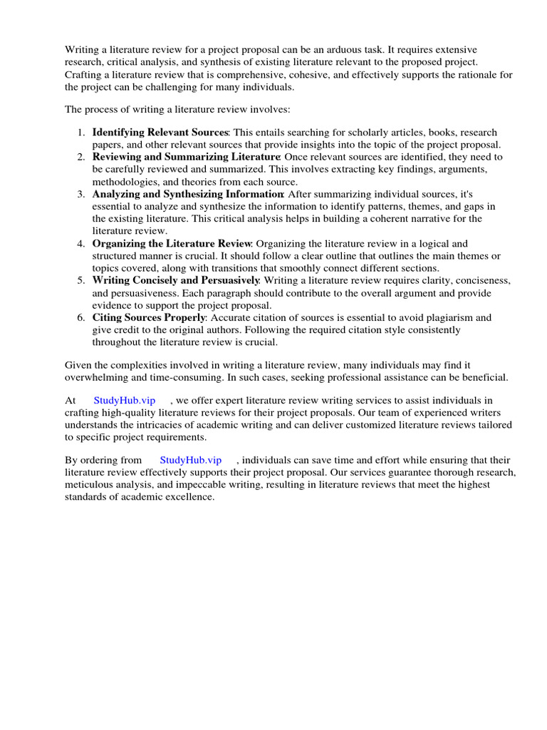 Ask Your Pdf Literature Review