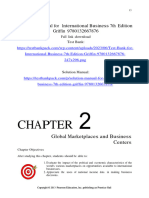 Solution Manual For International Business 7Th Edition Griffin 9780132667876 Full Chapter PDF