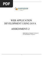 WAD JAVA Assignment 2 DEMO