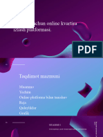 Фиолетовый и Белый Современный Реклама Презентация