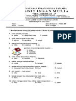 Soal PAS PAI SMTR 1 Kelas 1