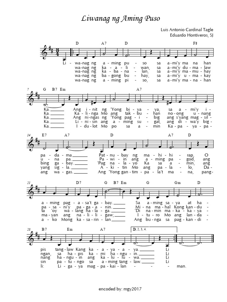 Liwanag Ng Aming Puso Pdf