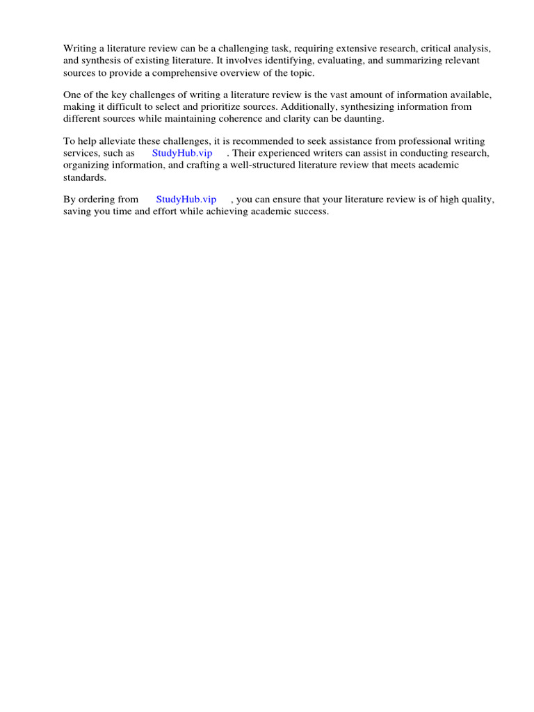 Griffith Literature Review Pdf